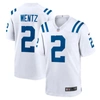Nike Carson Wentz White Indianapolis Colts Game Jersey