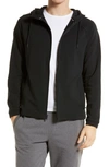 Public Rec Weekend Zip Up Hooded Jacket In Black