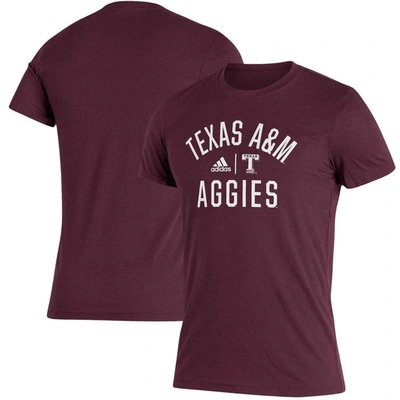 Adidas Originals Men's Adidas Maroon Texas A&m Aggies Locker Lines Baseball Fresh T-shirt