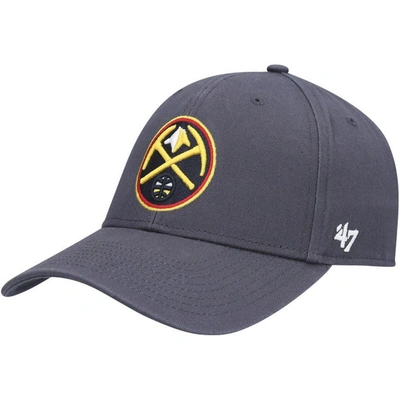 47 ' Charcoal Denver Nuggets Legend Mvp Adjustable Hat