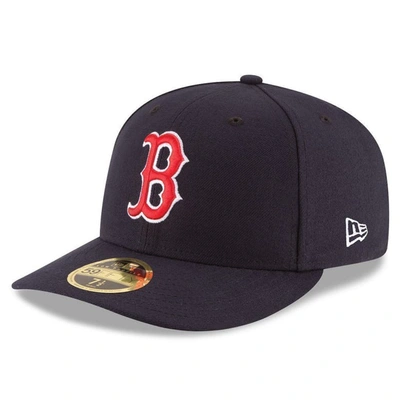 New Era Navy Boston Red Sox Authentic Collection On Field Low Profile Game 59fifty Fitted Hat