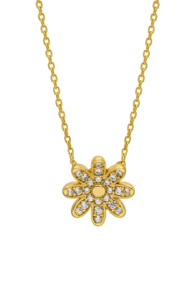 Estella Bartlett Spring Daisy Pendant Necklace In Gold
