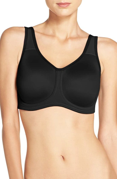 Wacoal Basic Beauty Full Figure Seamless Underwire Bra In Black