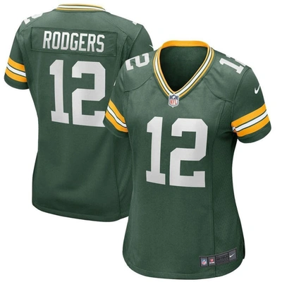 Nike Aaron Rodgers Green Green Bay Packers Player Jersey