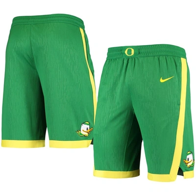 Nike Men's College Dri-fit (oregon) Basketball Shorts In Green