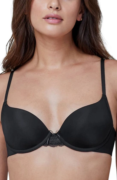 Skarlett Blue Women's Minx Lace Convertible T-shirt Bra With Everyday Support In Black