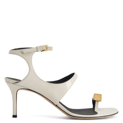 Giuseppe Zanotti Ciubecca 70mm Sandals In White