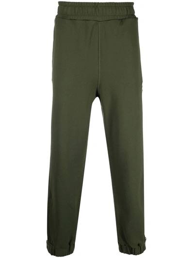 Puma Cotton Sweat Pants In Green