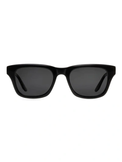 Barton Perreira 007 Legacy Collection Thunderball 51mm Rectangle Polarized Sunglasses In Black
