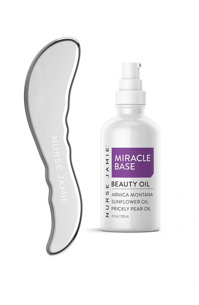 Nurse Jamie Post Body Procedure Kit Beauty Blade & 4 Oz. Miracle Base Oil