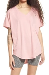 Bp. Sleepy Lounge Tee In Pink Beauty