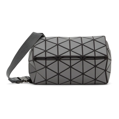 Bao Bao Issey Miyake Grey Hexagon Crossbody Bag In 12-gray Bao Bao Issey Miyake Grey Hexagon Crossbody Bag In 12-gray