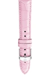 Michele Alligator Watch Strap, 16-20mm In Pink