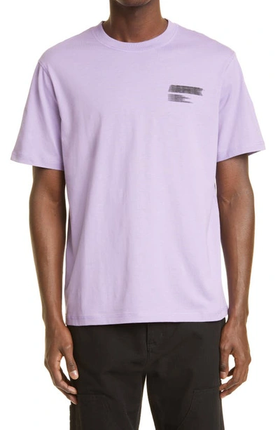Affxwrks Reverb Standardised Logo T-shirt In Soft Violet