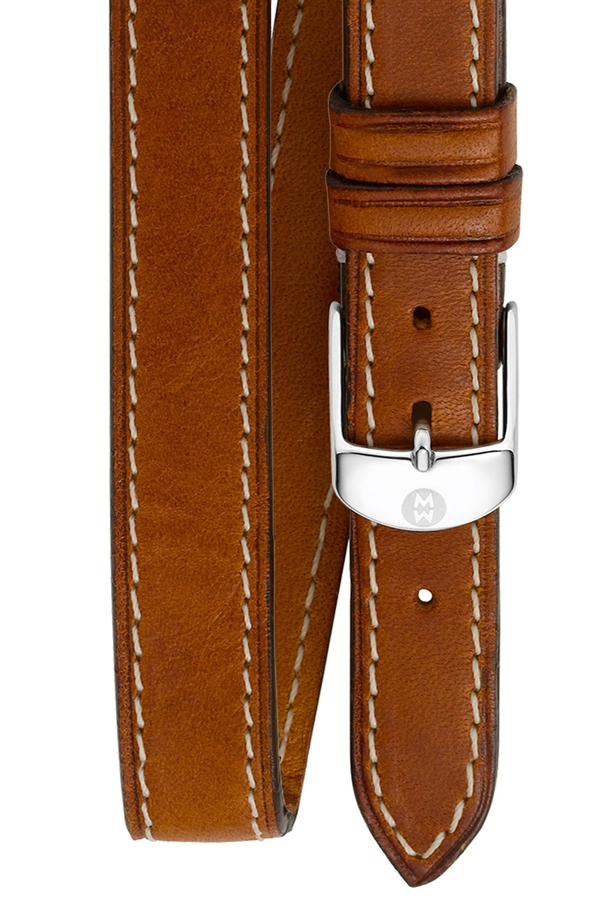 brown leather watch strap 18mm