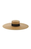 Eric Javits Squishee Classic Woven Fedora Hat In Neutral