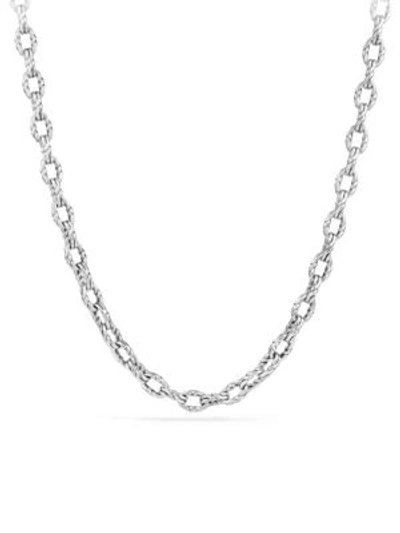 David Yurman Men's 22"l Sterling Silver Continuance Chain Necklace