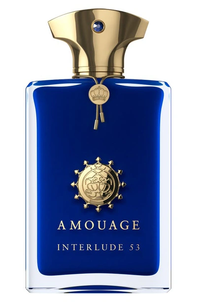 Amouage Interlude 53 Man Exceptional Extrait Fragrance, 3.4 oz