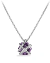 David Yurman Petite Cable Wrap Necklace With Amethyst And Diamonds