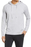 Alo Yoga Conquer Hoodie In Athletic Heather Grey