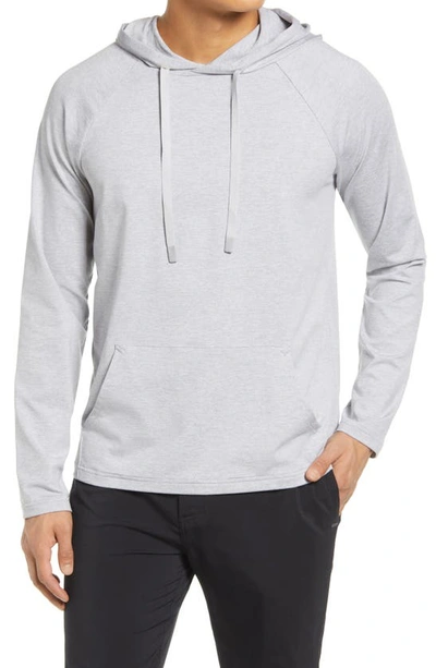 Alo Yoga Conquer Hoodie In Athletic Heather Grey