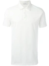 Versace Medusa Patch Polo Shirt In White