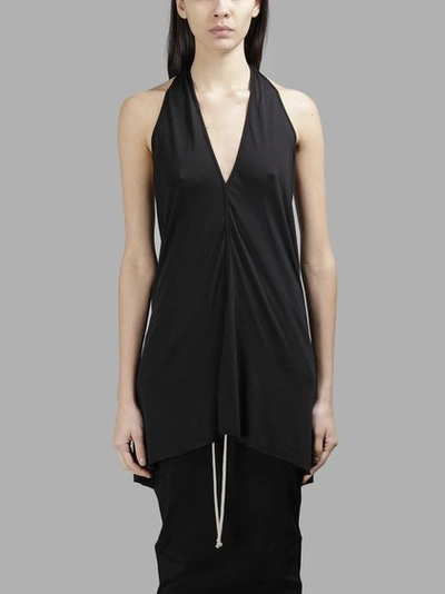 Rick Owens Lilies Top In Black