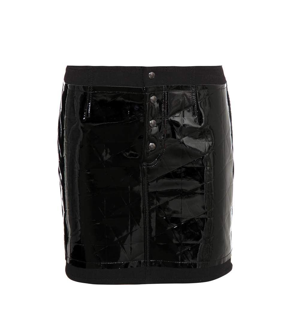 Tom Ford Embossed Patent Leather Miniskirt | ModeSens