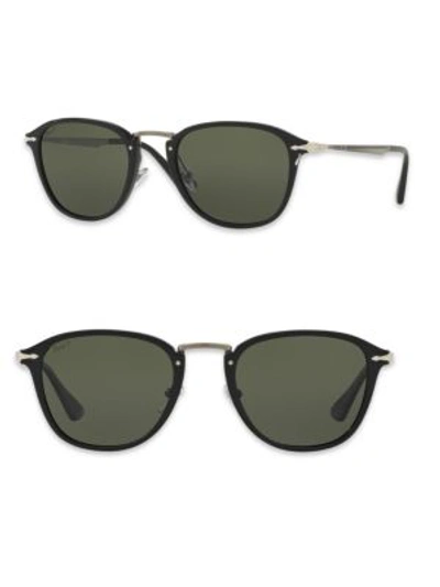 Persol Calligrapher Edition Po3165s Acetate Polarized Sunglasses, Black