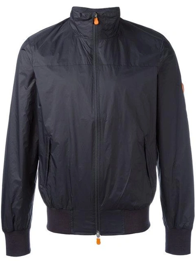 Save The Duck Zip-up Jacket In Blue