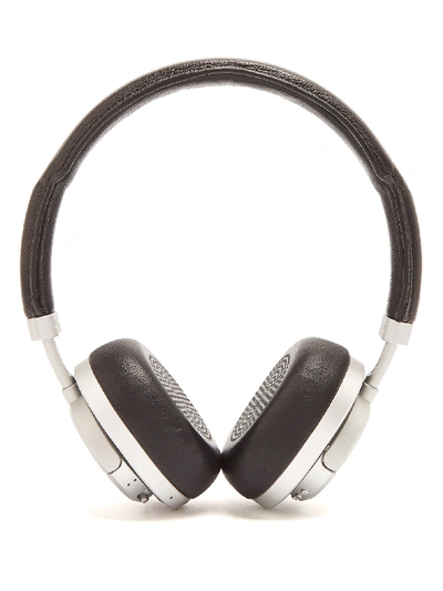 Master & Dynamic Mw50+ Leather 2-in-1 Wireless Over-ear Headphones In Black