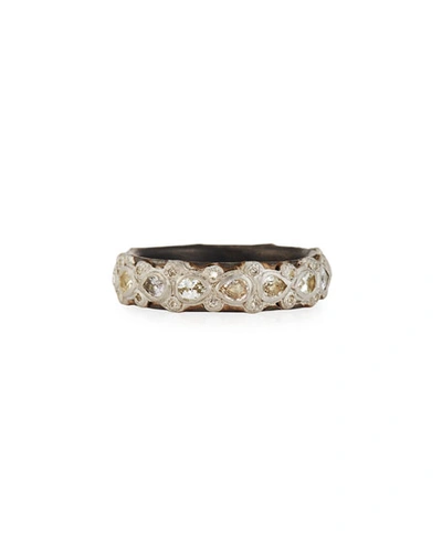 Armenta New World Lacy Eternity Stacking Ring In Silver