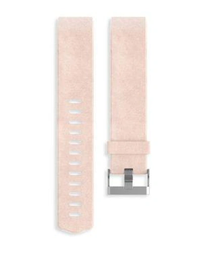 Fitbit Luxe Leather Charge 2 Accessory Band In Cognac