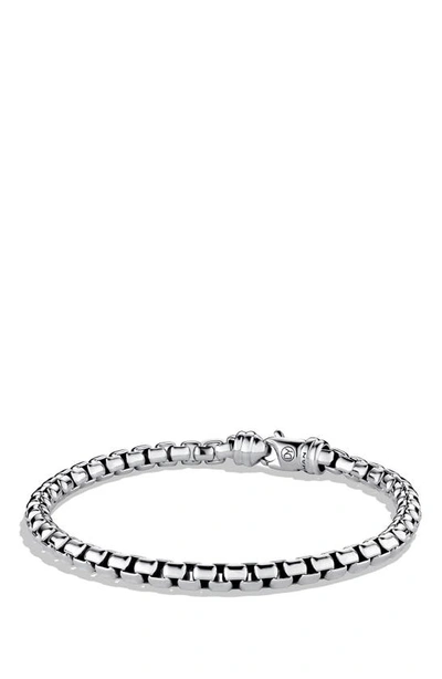 David Yurman Men's Box Chain Bracelet In Sterling Silver