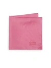 Charvet Silk Pocket Square In Pink