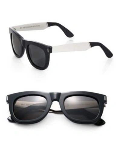 Super W Ciccio Sunglasses In Black White