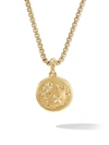 David Yurman Zodiac Amulet In 18k Yellow Gold With Diamonds In Cancer