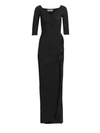 La Petite Robe Di Chiara Boni Florien Ruched Gown In Black