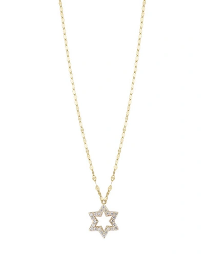 Lana Girl Girls' Diamond Star Charm Necklace In Gold