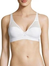 Chantelle Aeria Mesh Wireless Bra In White