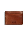Shinola Leather 5-pocket Card Case 2.0 In Bourbon Brown