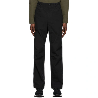 Mhl By Margaret Howell Black Surplus Trousers