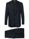 Canali Single-breasted Tailored Suit In Blue
