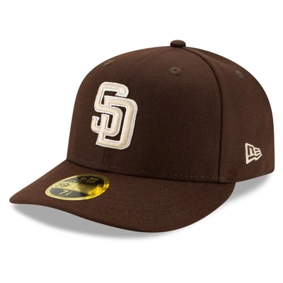 New Era Brown San Diego Padres Alternate 2020 Authentic Collection On-field Low Profile 59fifty Fitt