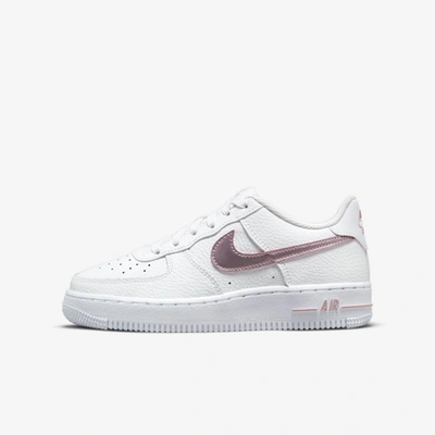 Nike Air Force 1 Big Kids' Shoes In White,pink Glaze | ModeSens