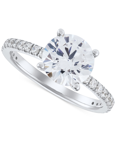 Grown With Love Igi Certified Lab Grown Diamond Engagement Ring (3 Ct. T.w.) In 14k White Gold Or 14k Gold & White G