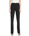 Polo Ralph Lauren Alandra Side-zip Stretch-wool Pants, Black