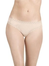 Natori Women's Bliss Cheeky Thong In Cafe