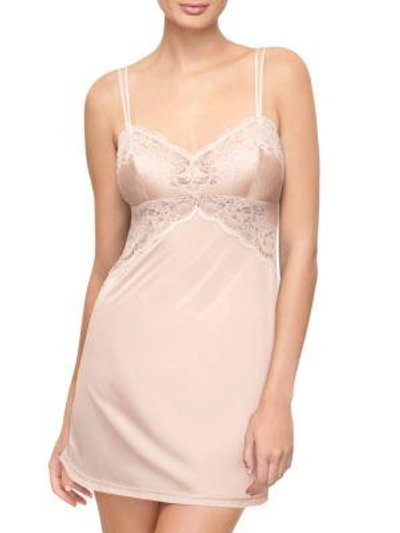 Wacoal Lace Affair Chemise In Rose Angel