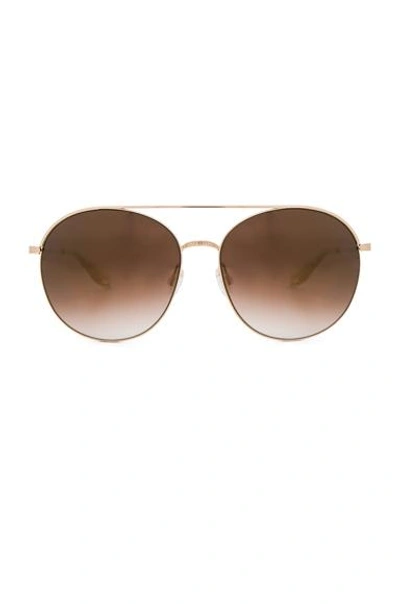 Barton Perreira Luna Sunglasses In Metallics